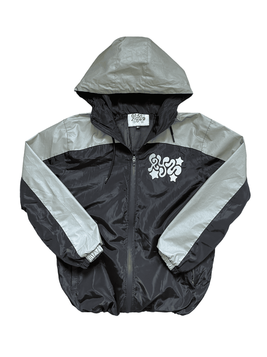 estero ' xyz ' reflective windbreaker